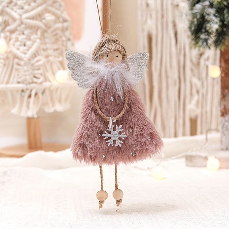 Xmas Tree Pendant Ornaments Angel Doll Tree Hanging Ornaments
