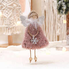 Xmas Tree Pendant Ornaments Angel Doll Tree Hanging Ornaments