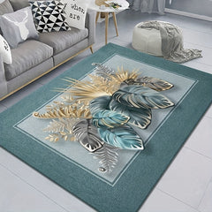 Nordic Style Soft Living Room Area Rug Modern Minimalist Design