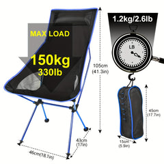 Portable Folding Chairs With Pillow Beach Chairs With Carry Bag