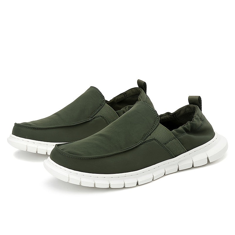 Men's Canvas Slip-On Walking Shoes Sneakers