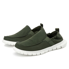 Men's Canvas Slip-On Walking Shoes Sneakers