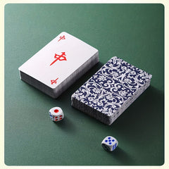 2pc Portable Playing Cards for Travel and Party