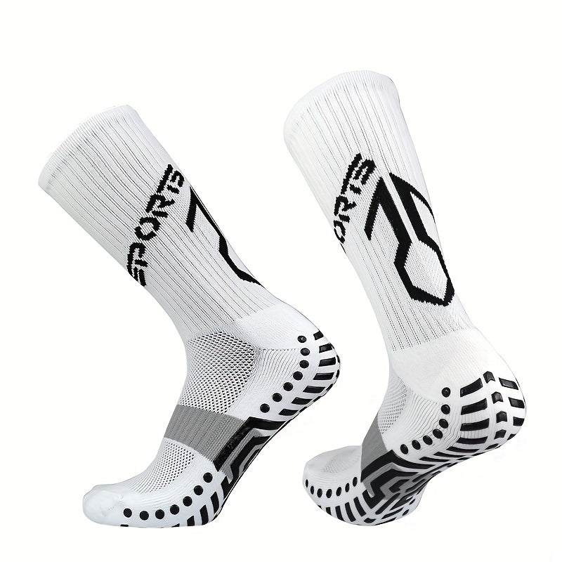 Letter Pattern Mid calf Sports Socks for Men and Women