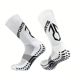 Letter Pattern Mid calf Sports Socks for Men and Women