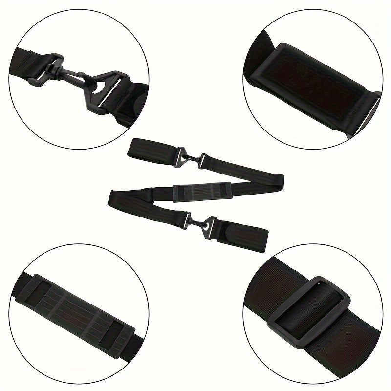 Adjustable Skiing Pole Strap Double Board Fixing Strap