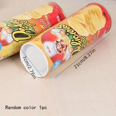 Halloween Toy Surprise Pranks Snake Can Potato Chip Barrel Trick Joke Gag Gift