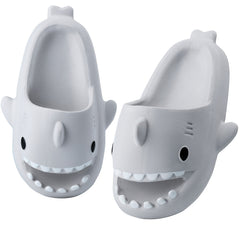 Boys Girls Shark Slippers Anti Slip Soft Soled Quick Dry Slide