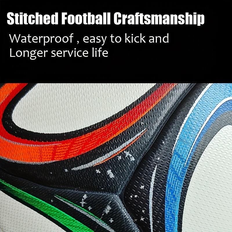 Classic No 5 Soccer Ball PU Leather Seamless
