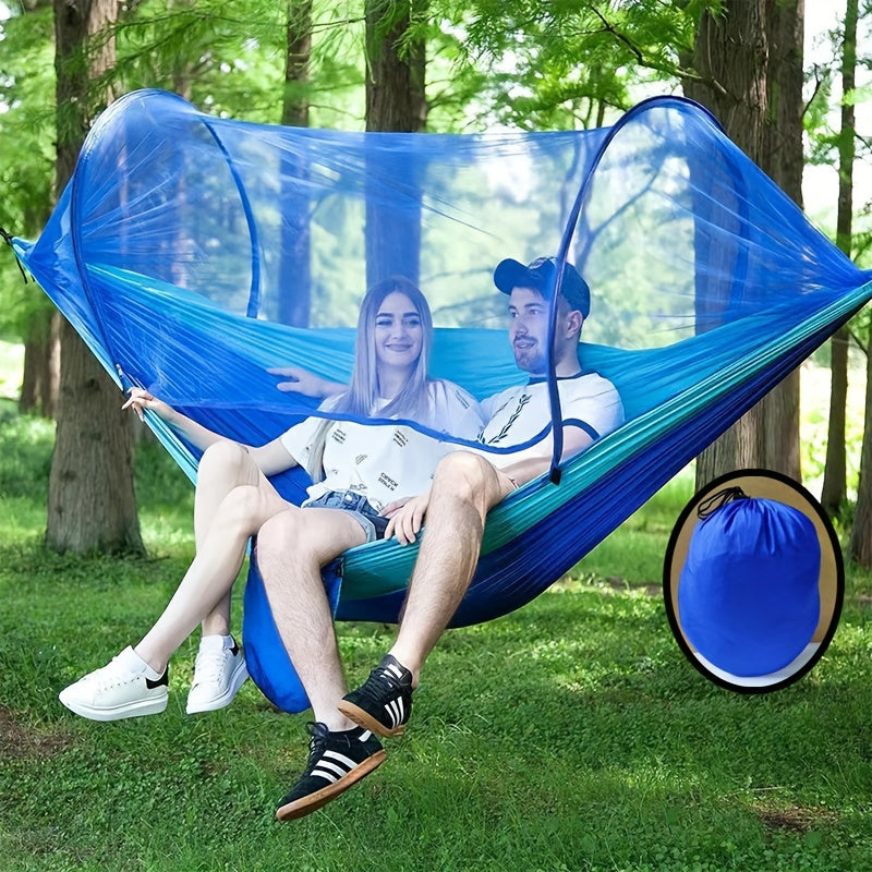 Outdoor Camping Hammock with Mosquito Net and Swing