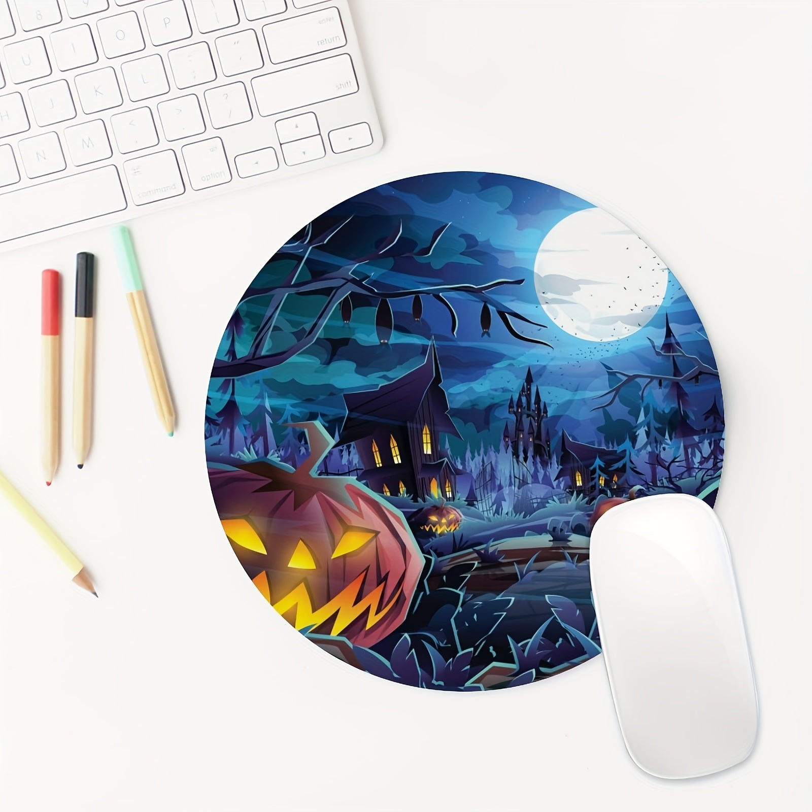 Non slip Gaming Mouse Pad Waterproof Rubber Base Office Laptop Home Mouse Mat