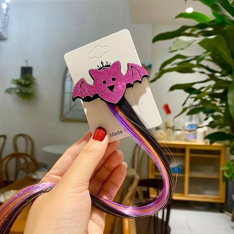 Halloween Ghost Cat Bat Hairpin for Girls Party Cosplay