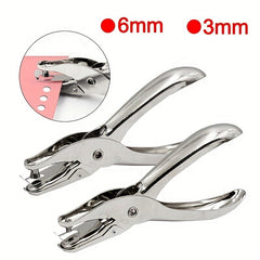 Single Hole Puncher 1 8 Sheet Capacity Classic Office Paper Punch