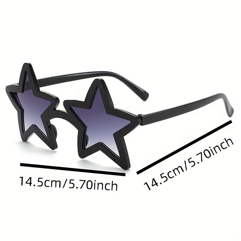 Men's Pentagram Sunglasses UV Protection for Outdoor Party