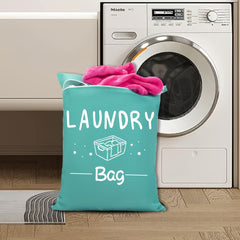 2pcs Large Travel Laundry Bag Wet Dry Washable Dirty Clothes Drawstring Bag