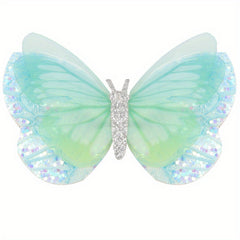 Baby Girls Glitter Sequin Butterfly Hair Clip Mini Hair Pins Party Accessories