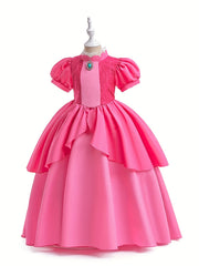Peach Dress For Girls & Magical Princess Dress
