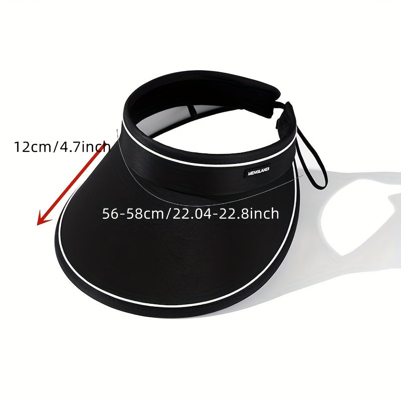 Candy Casual Visor Hat Cotton Sun Hat UV Protection Cycling Hats