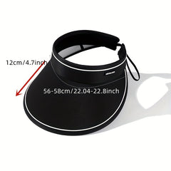 Candy Casual Visor Hat Cotton Sun Hat UV Protection Cycling Hats