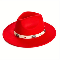 Big Brim Jazz Hat Men's Top Hat