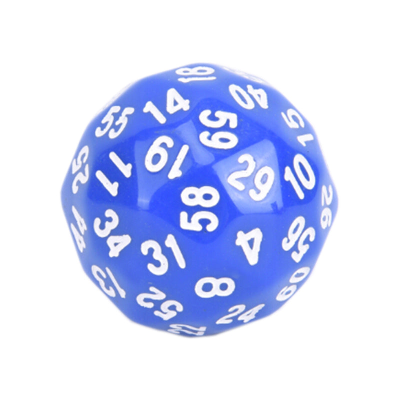 1pc D60 Polyhedral Acrylic Dice 60 Sided Game Dice