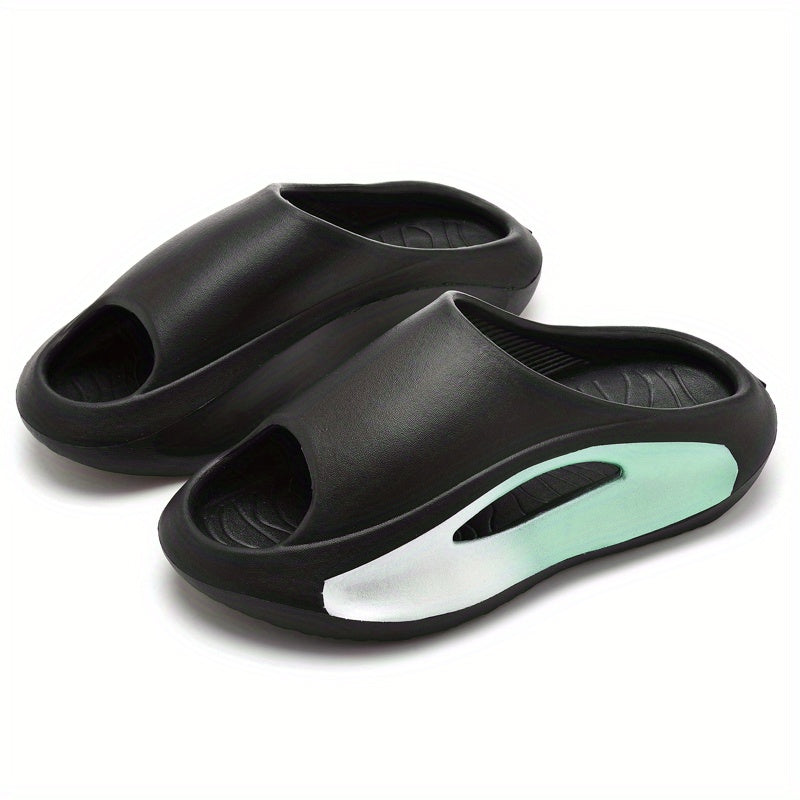 Men's Non Slip Platform Slides Soft Sole Cloud Slides