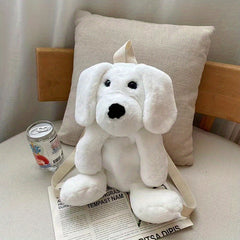 Cartoon Dog Plush Backpack for Kids