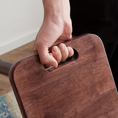 Creative Portable Small Board Stool Solid Wood Children's Shoe Changing Stool