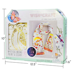 Scarf Craft Kit 5ft Scarf with Moon Flower and Star Patterns Perfect for Holiday