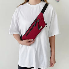 Outdoor Waist Bag Large Capacity Anti-splash Cash Mobile Phone Bag