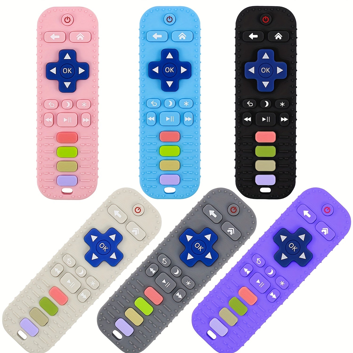 Baby Teething Toys Silicone Teether Toy For Babies 6 12 Months