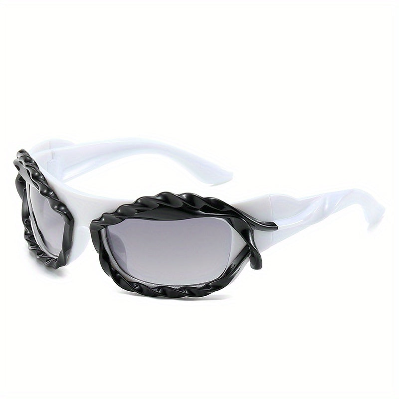 Men's Distorted Sense Hip hop Sunglasses