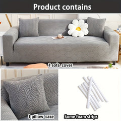Non Slip Elastic Sofa Slipcover - Universal Furniture Protector