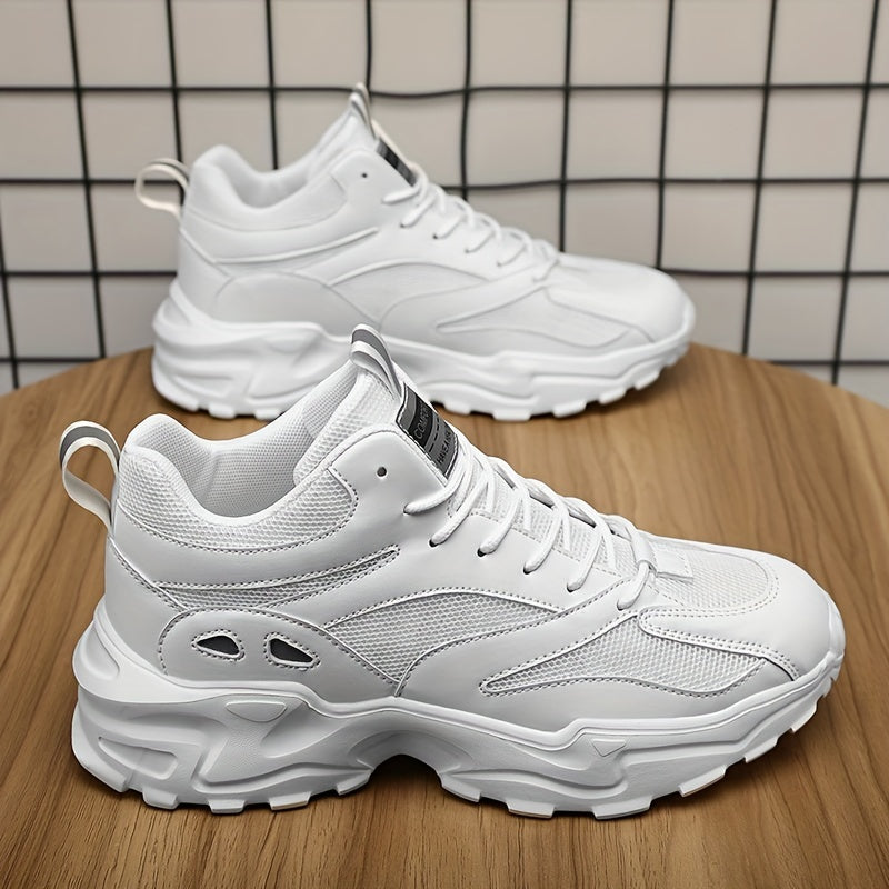 Men's Mesh Breathable Chunky Sneakers For Gym