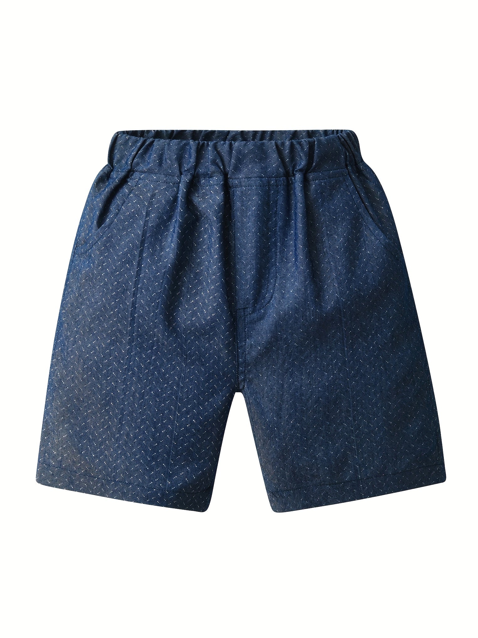 Stylish Star Boys Full Print Denim Shorts for Summer