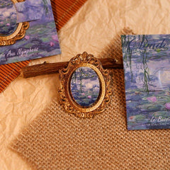 1:12 Scale Lotus Photo Frame Textured Dollhouse Wall Art Mixed Colors DIY Prop
