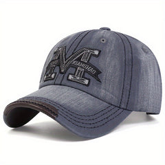 Embroidery Baseball Cap Hip Hop Sports Hat Adjustable Sunscreen Dad Hats