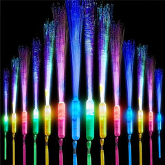 Fiber Optic Fluorescent Sticks LED - Party Music Concert Props