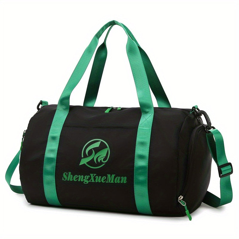 Fitness Bag with Dry and Wet Separation for Sports and Travel