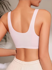 Soft U-Shaped Sports Bra Stretchy Fitness Underwear