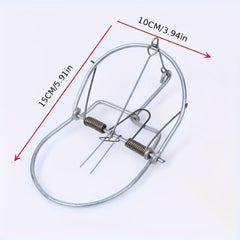 1pc Mouse Trap Weasel Catch Spring Trapt Rodent Cage Mole Re...
