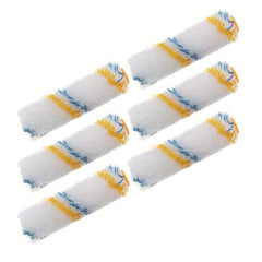 6pcs Wall Paint Rollers & Brush Set for Home Painting