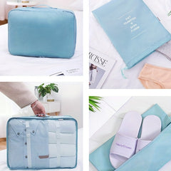 9 Pcs Travel Luggage Storage Bags Multifunctional Clothes Organizers