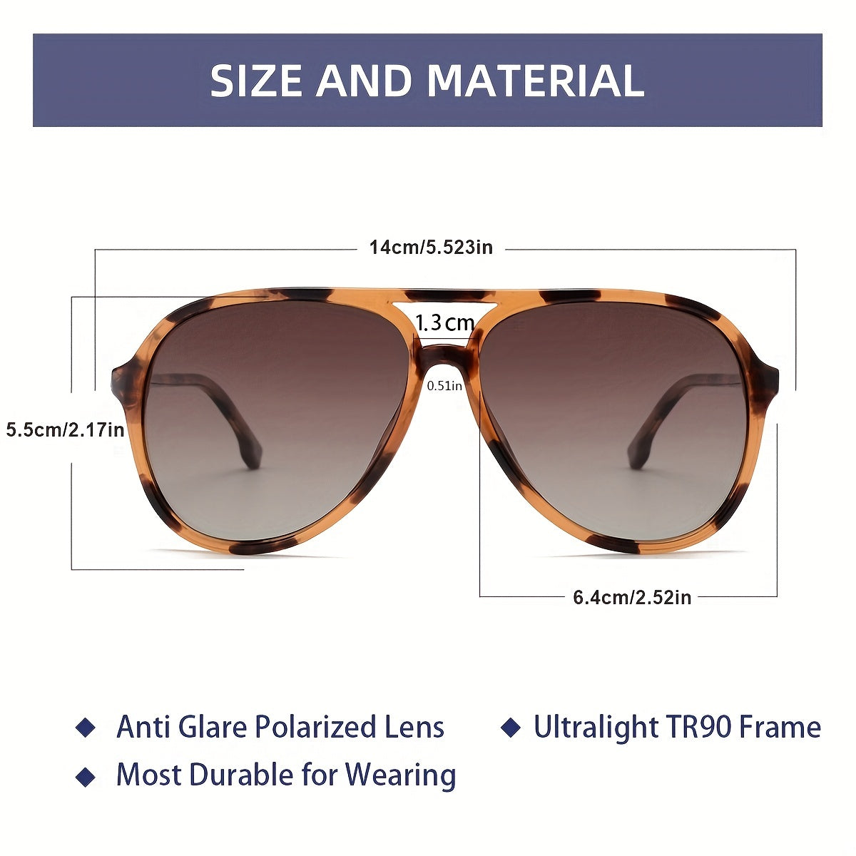 Retro TR90 Men's Sunglasses UV Protection