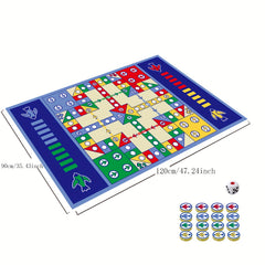 Monopoly Game Pad Crawling Pad Flying Chess Mat Baby Waterproof