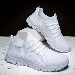 Mesh Breathable Low Top Sneakers Lightweight Running Shoes Women's Footwear