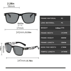 Men's Polarized Vintage Glasses for Sports