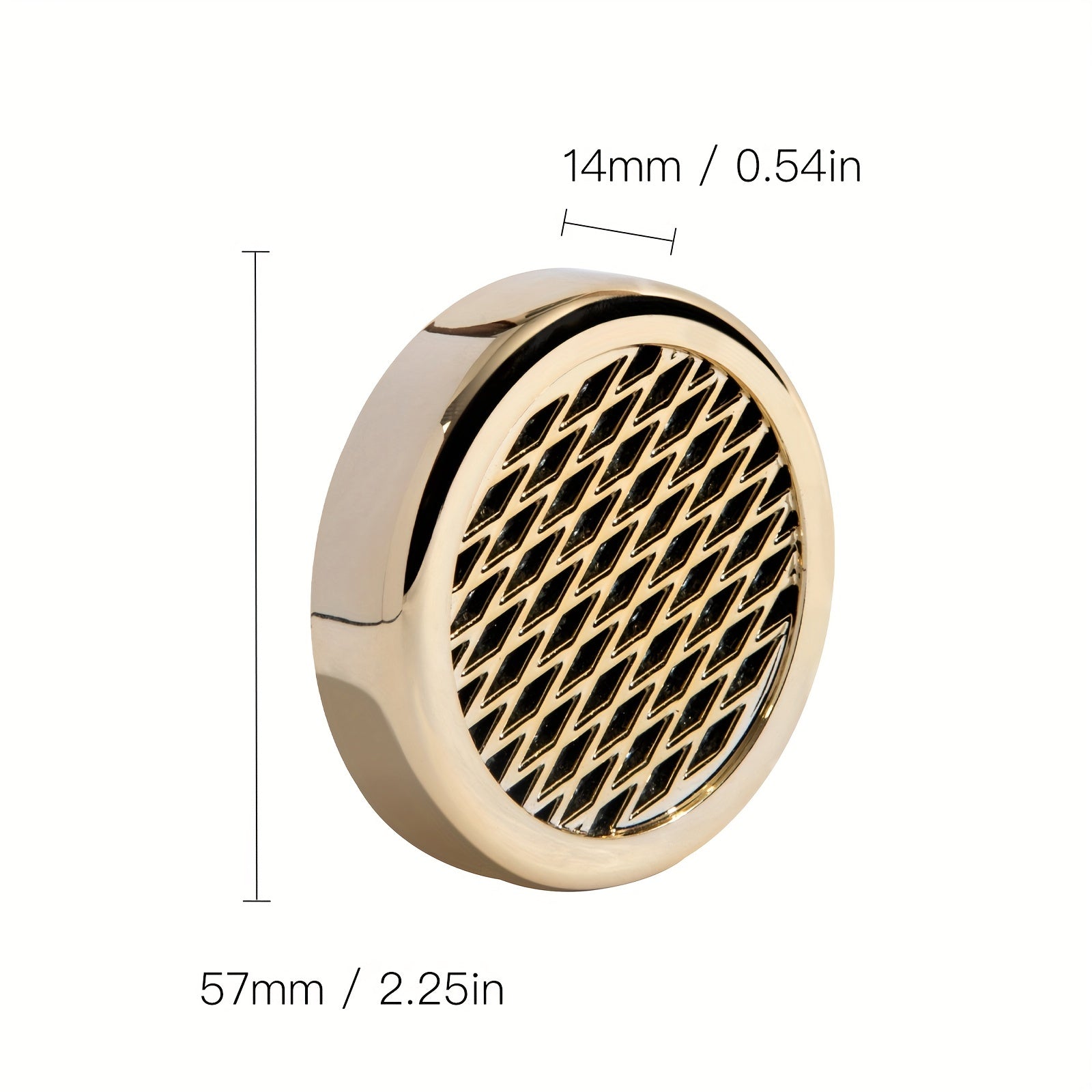 Cigar Humidifier Golde Tone Silvery PVA Material Cigar Box F