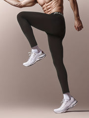 Men's Long Compression Pants Quick Dry Athleisure