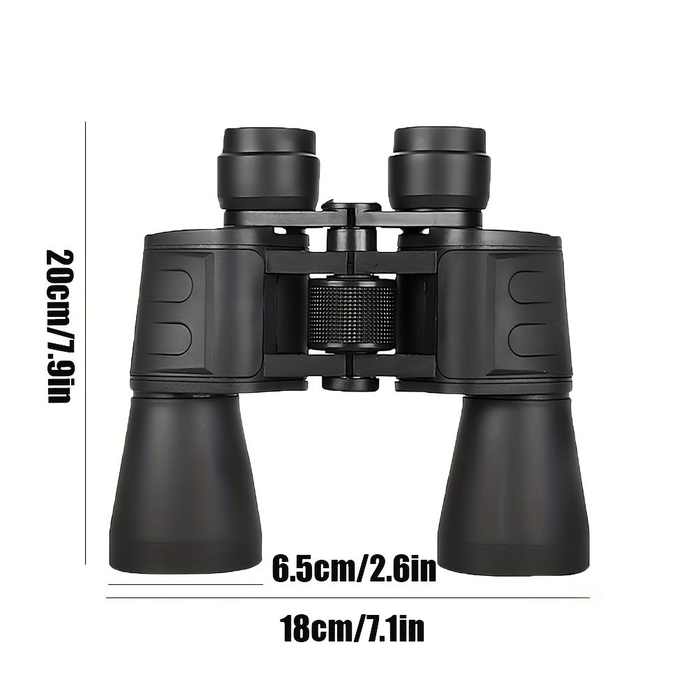 20x50 HD Portable Binoculars BAK4 Prism Waterproof Bird Watching Travel Concerts
